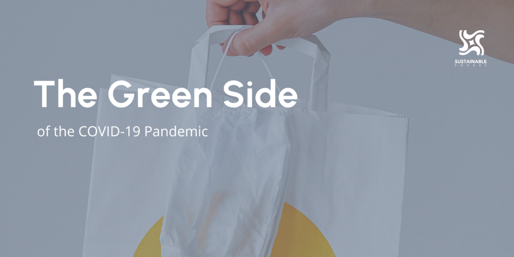 The green side of covid 19 pandemic