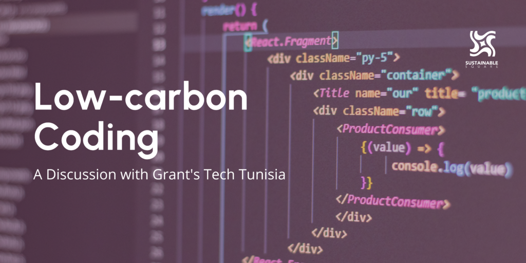 low carbon docing sustainable coding