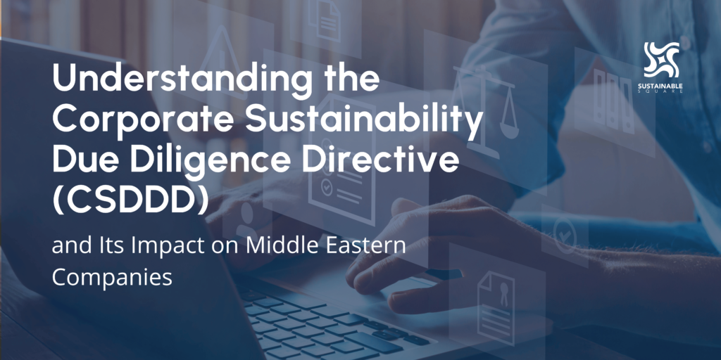 Understanding the Corporate Sustainability Due Diligence Directive (CSDDD) and Its Impact on Middle Eastern Companies