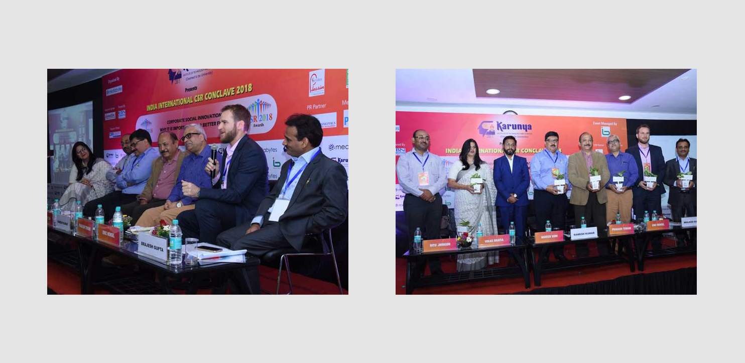 ERIC HENSEL SHARING INSIGHTS ON "HOW INDIA CAN ACHIEVE INCLUSIVE GROWTH?"