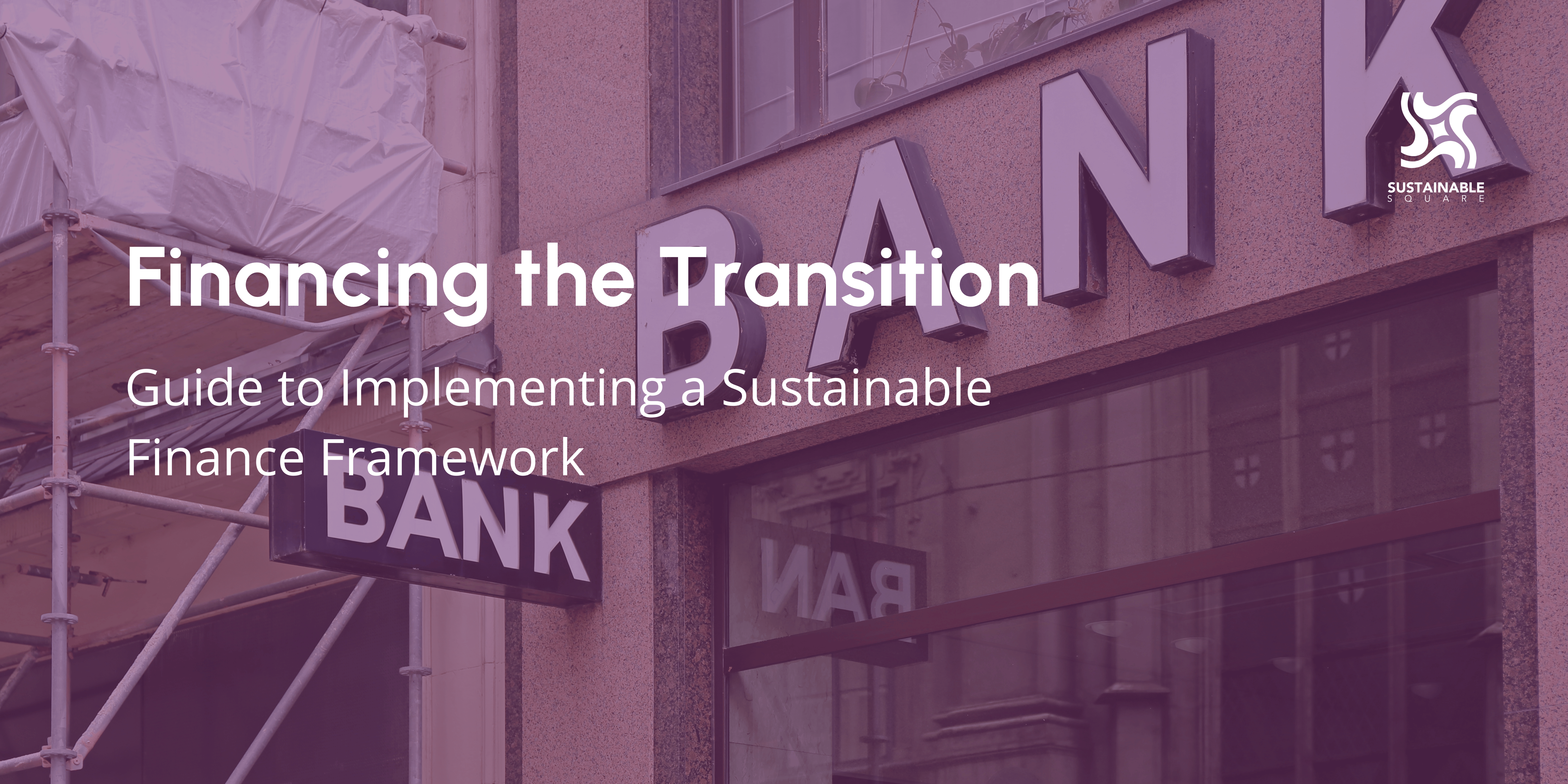 Financing the Transition: Guide to Implementing a Sustainable Finance Framework