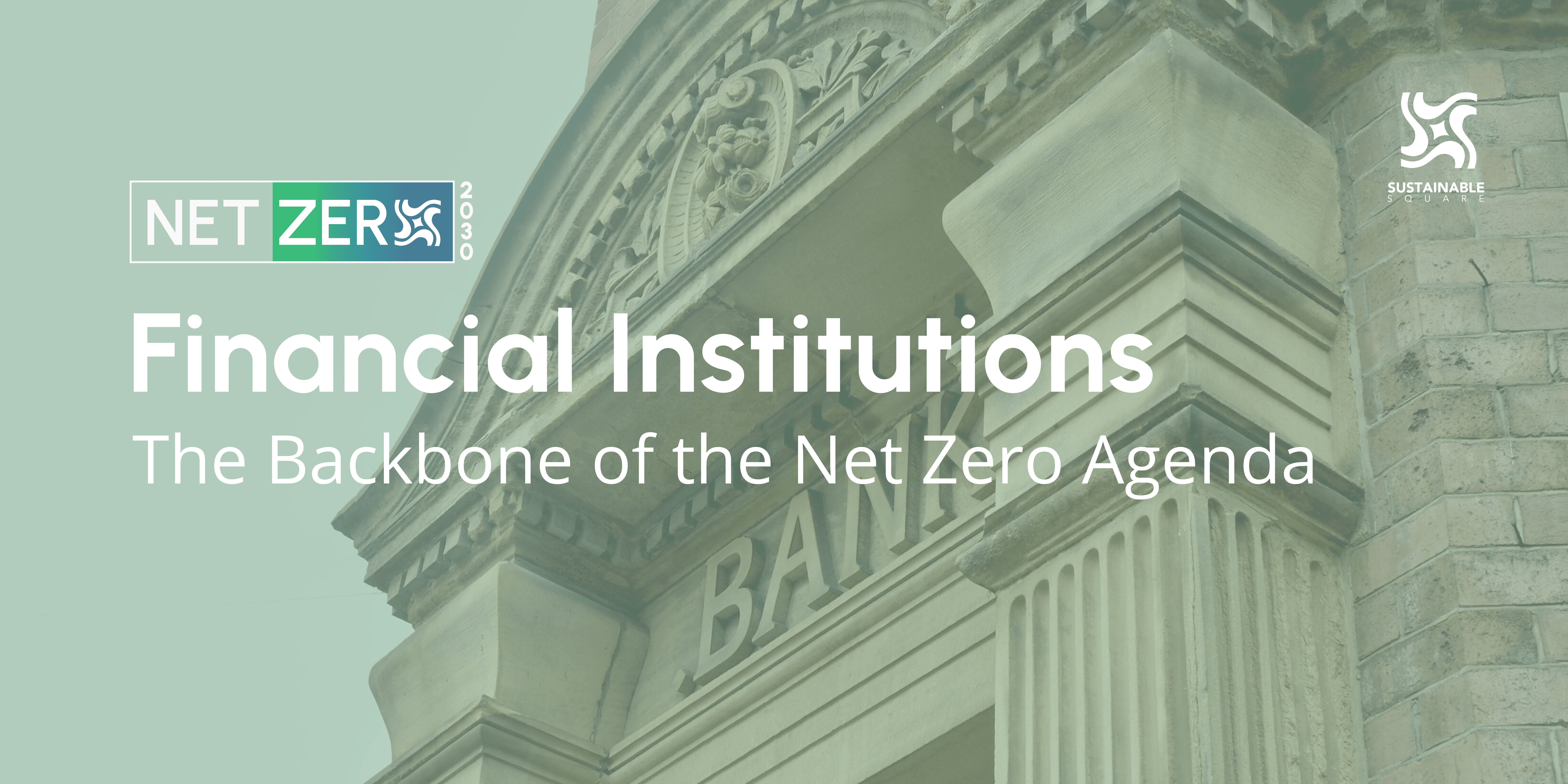 How Financial Institutions Serve as the Backbone of the Net Zero Agenda